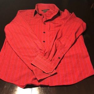 EXPRESS Design Studio ButtonDown Multi Color Shirt